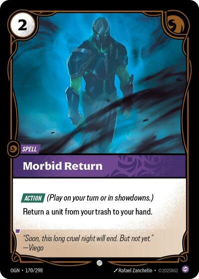 Morbid Return - 170/298 (Foil, Common)
