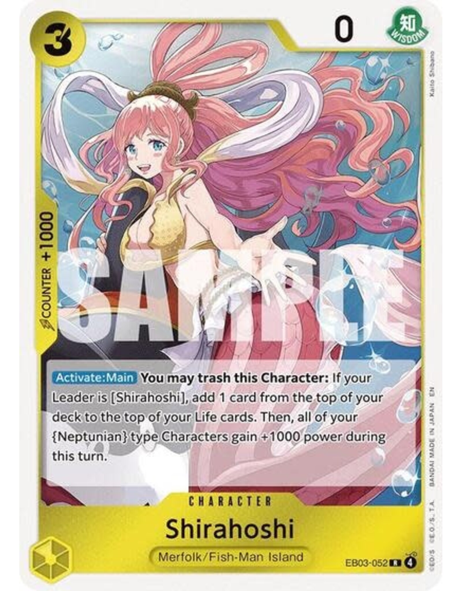 Shirahoshi - EB03-052 (Foil, R)