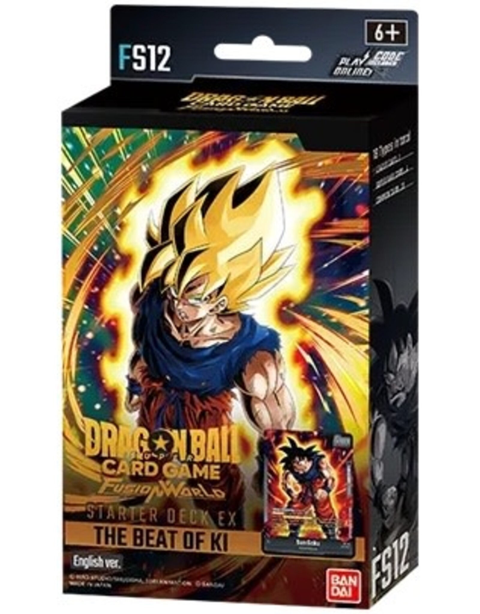 Bandai DBS Fusion World - The Beat Of Ki Starter Deck (FS12)
