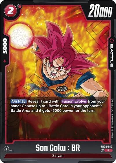 Son Goku : BR - FB09-010 (Holofoil, Rare)