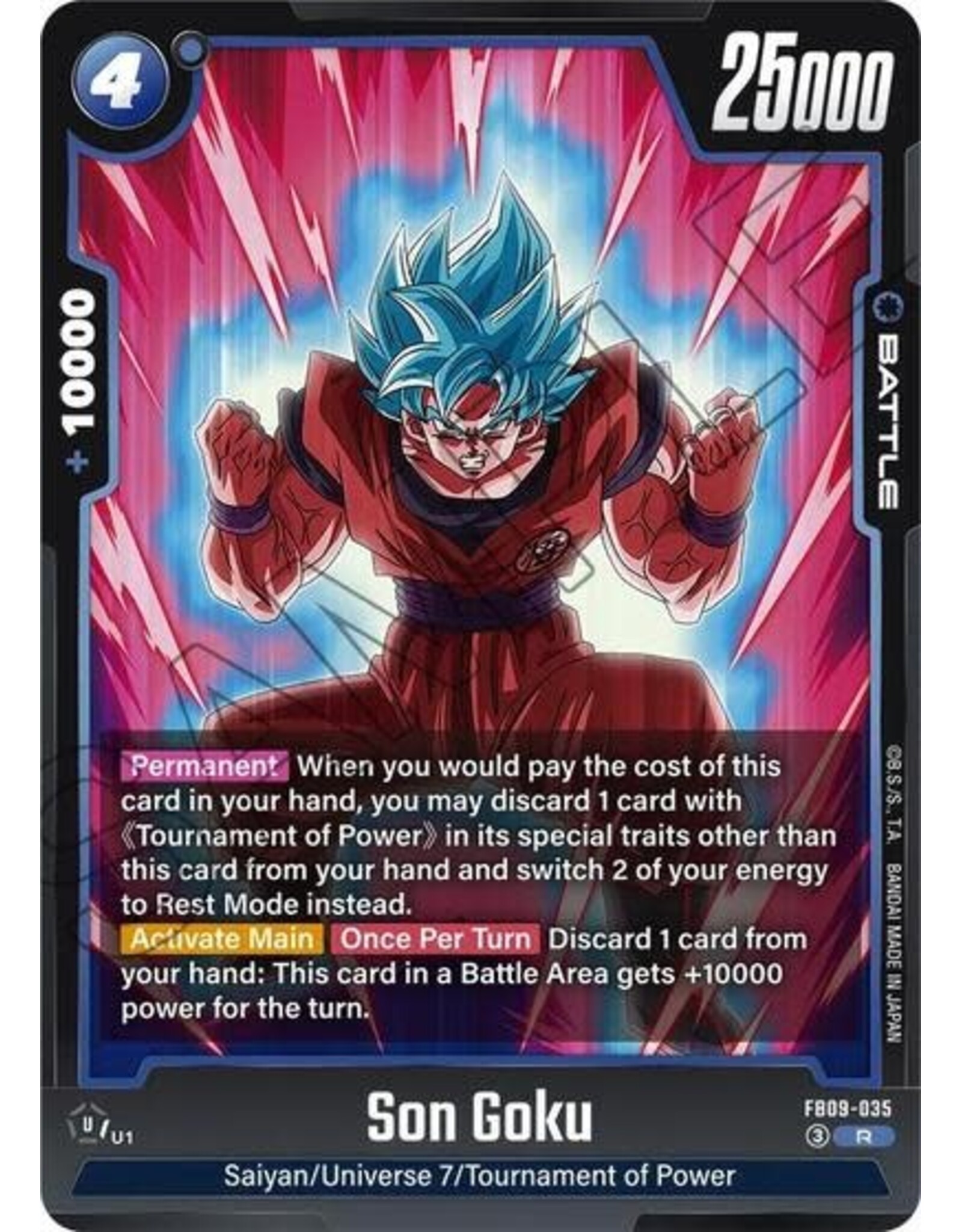 Son Goku - FB09-035 (Holofoil, Rare)