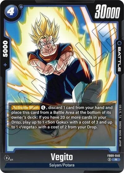 Vegito - FB09-046 (Holofoil, Rare)