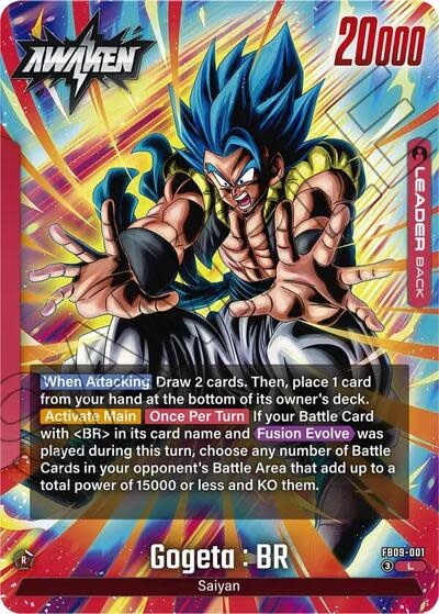 Gogeta : BR - FB09-001 (Normal, Leader)