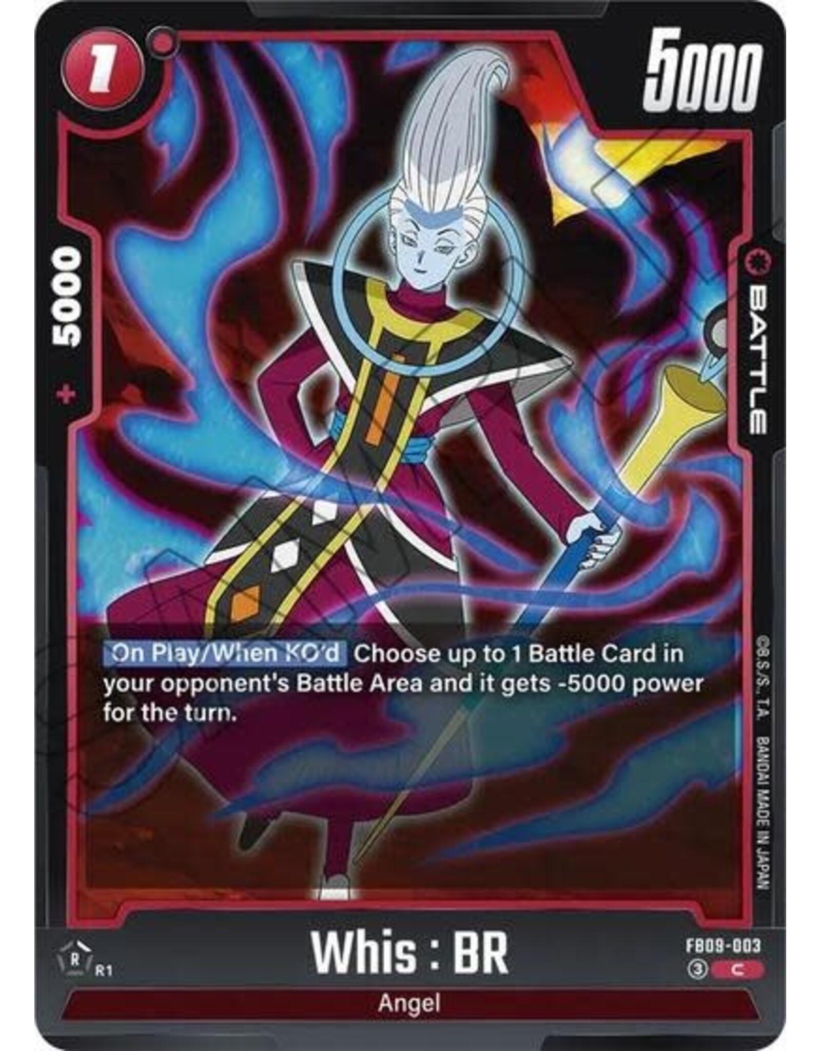 Whis : BR - FB09-003 (Normal, Common)