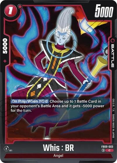 Whis : BR - FB09-003 (Normal, Common)