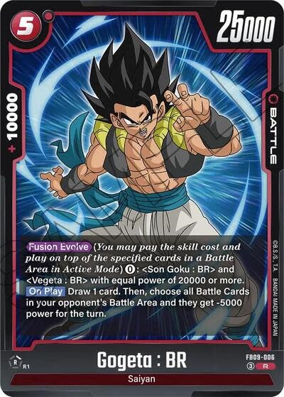 Gogeta : BR - FB09-006 (Holofoil, Rare)