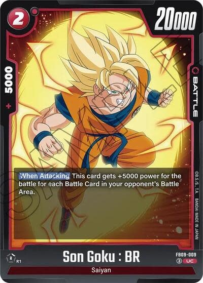 Son Goku : BR - FB09-009 (Normal, Uncommon)
