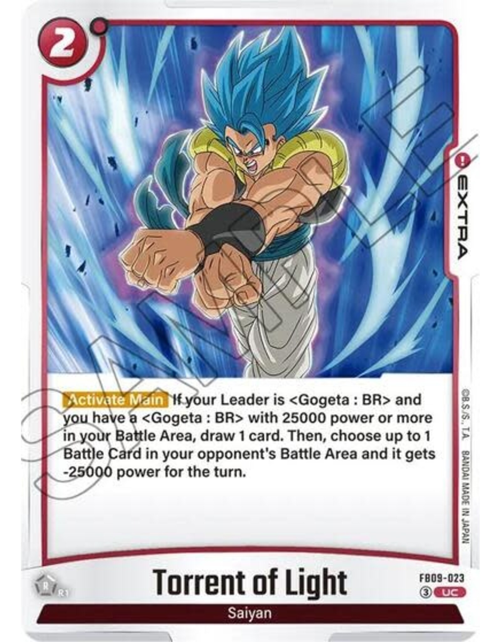 Torrent of Light - FB09-023 (Normal, Uncommon)
