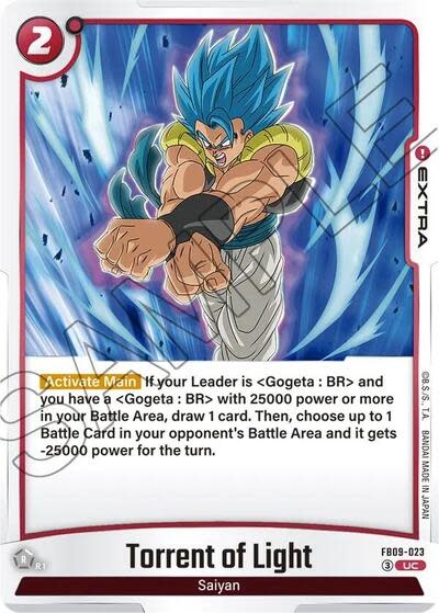 Torrent of Light - FB09-023 (Normal, Uncommon)