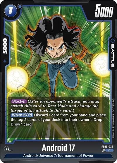 Android 17 - FB09-028 (Normal, Common)
