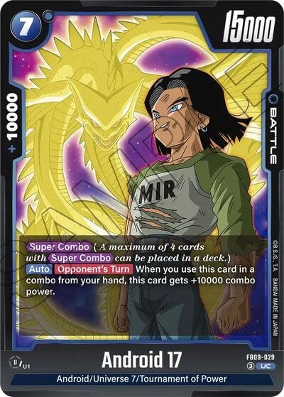 Android 17 - FB09-029 (Normal, Uncommon)