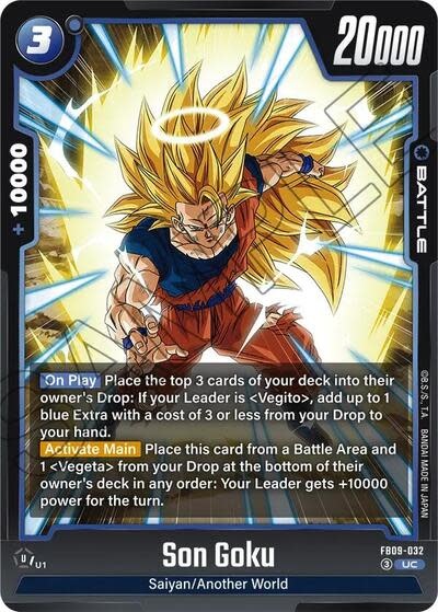 Son Goku - FB09-032 (Normal, Uncommon)