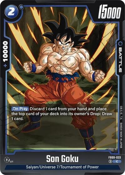 Son Goku - FB09-033 (Normal, Common)