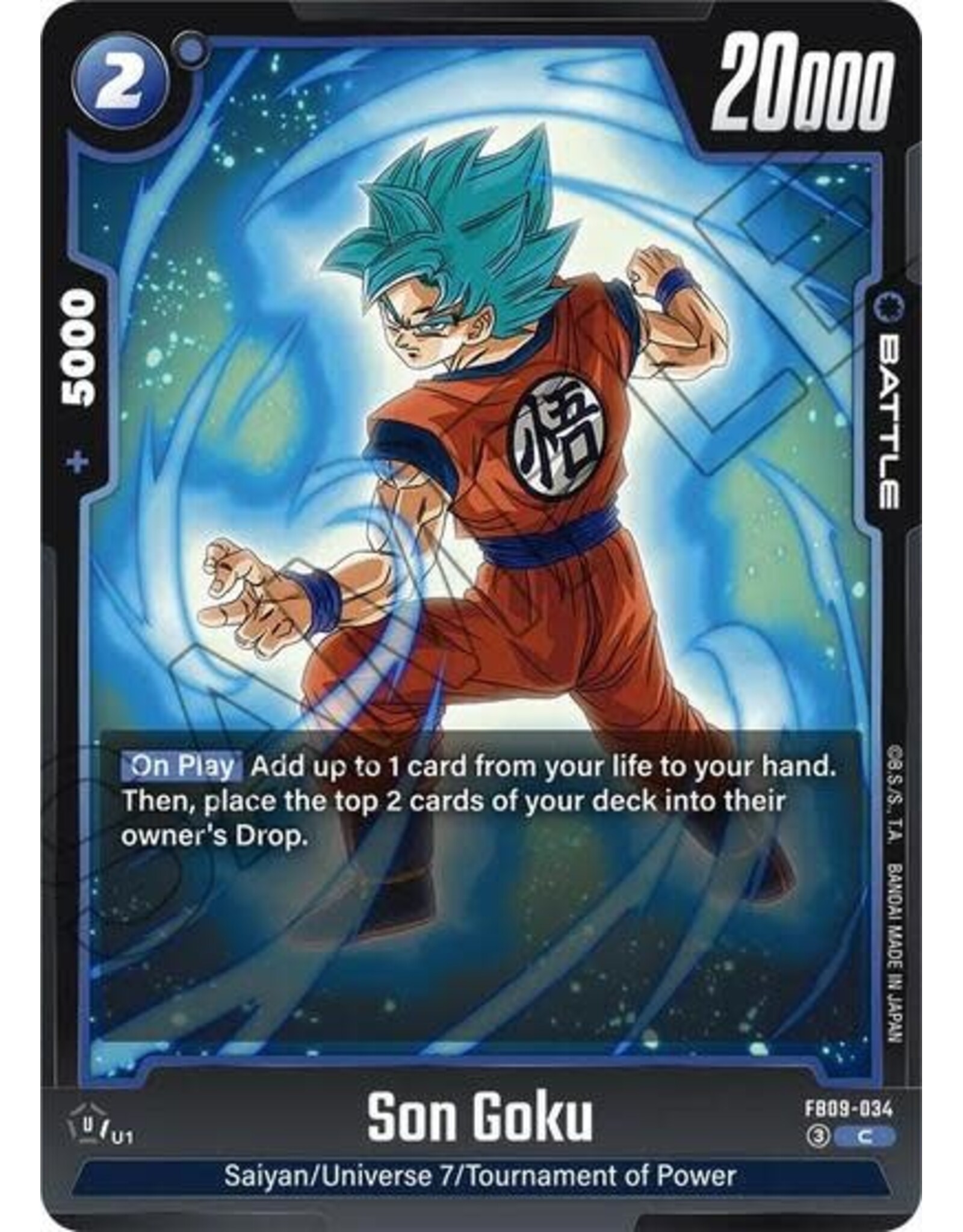 Son Goku - FB09-034 (Normal, Common)