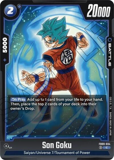 Son Goku - FB09-034 (Normal, Common)