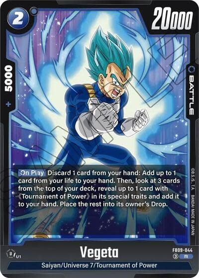Vegeta - FB09-044 (Holofoil, Rare)