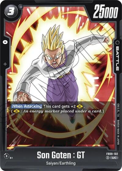 Son Goten : GT - FB09-102 (Normal, Uncommon)