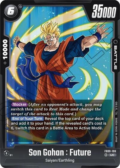 Son Gohan : Future - FB09-106 (Normal, Uncommon)