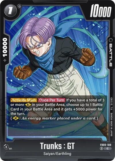 Trunks : GT - FB09-108 (Normal, Common)