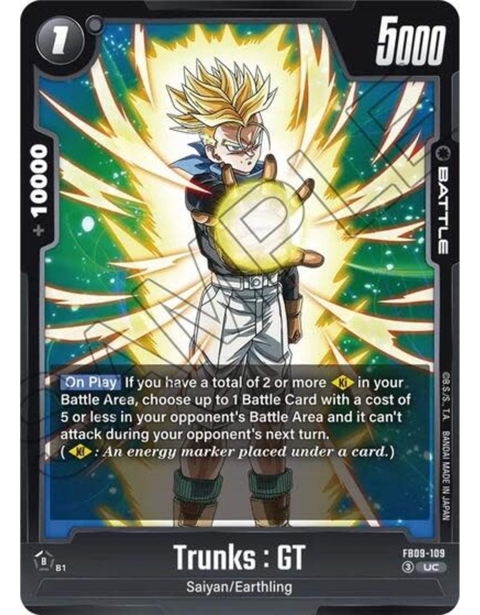 Trunks : GT - FB09-109 (Normal, Uncommon)