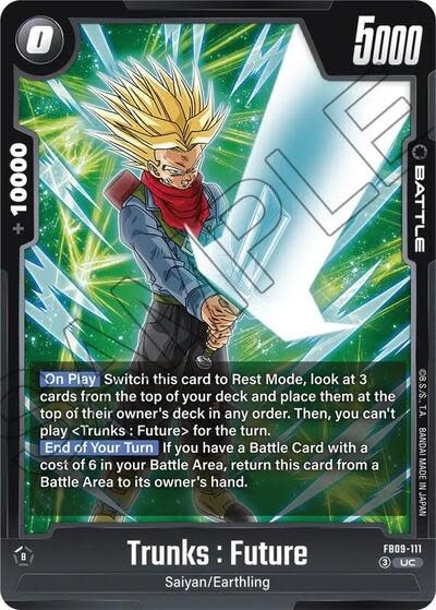 Trunks : Future - FB09-111 (Normal, Uncommon)