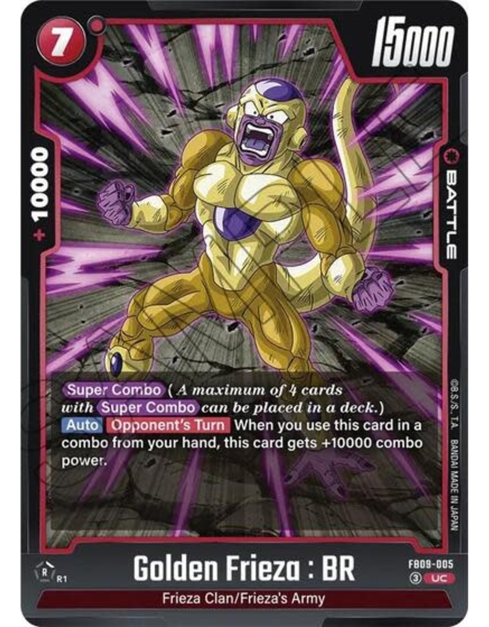 Golden Frieza : BR - FB09-005 (Normal, Uncommon)