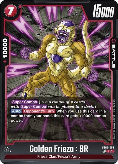 Golden Frieza : BR - FB09-005 (Normal, Uncommon)