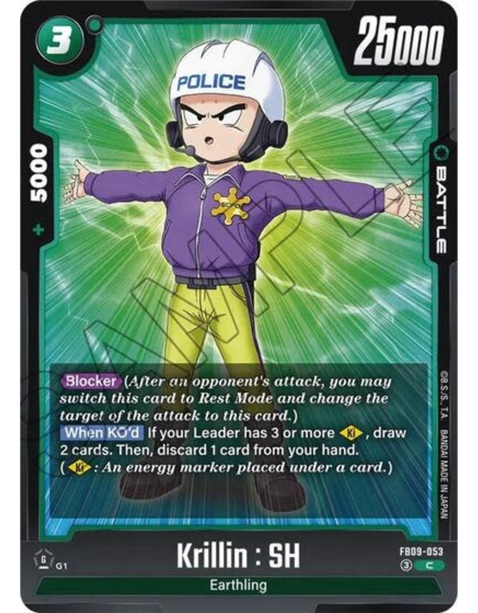 Krillin : SH - FB09-053 (Normal, Common)