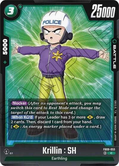 Krillin : SH - FB09-053 (Normal, Common)