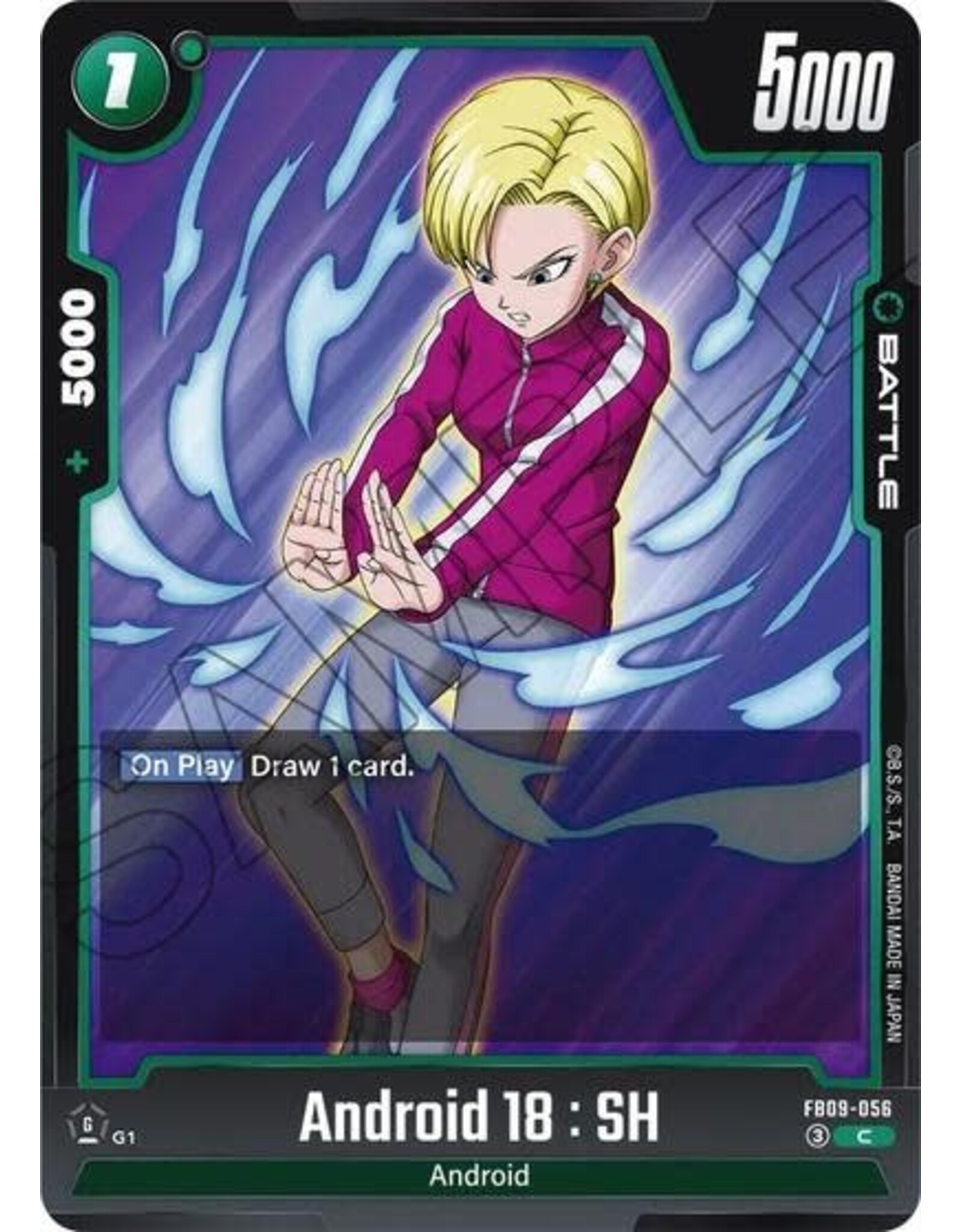 Android 18 : SH - FB09-056 (Normal, Common)