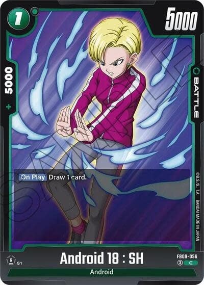 Android 18 : SH - FB09-056 (Normal, Common)