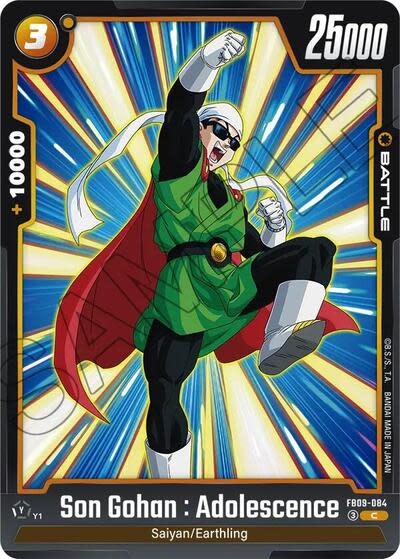 Son Gohan : Adolescence - FB09-084 (Normal, Common)