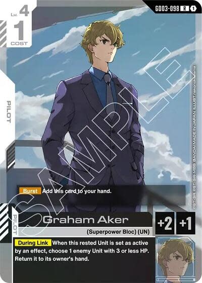 Graham Aker - GD03-098 (Holofoil, Rare)