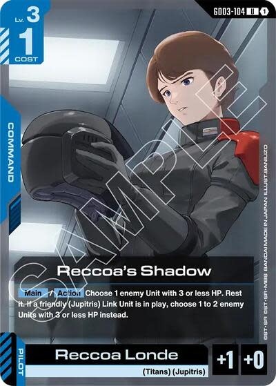 Reccoa's Shadow - GD03-104 (Normal, Uncommon)