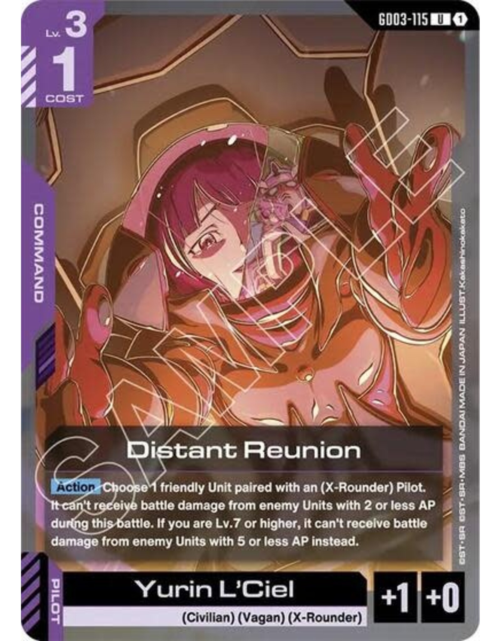 Distant Reunion - GD03-115 (Normal, Uncommon)