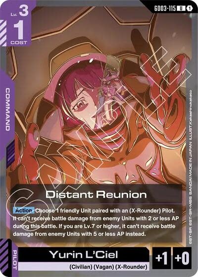 Distant Reunion - GD03-115 (Normal, Uncommon)