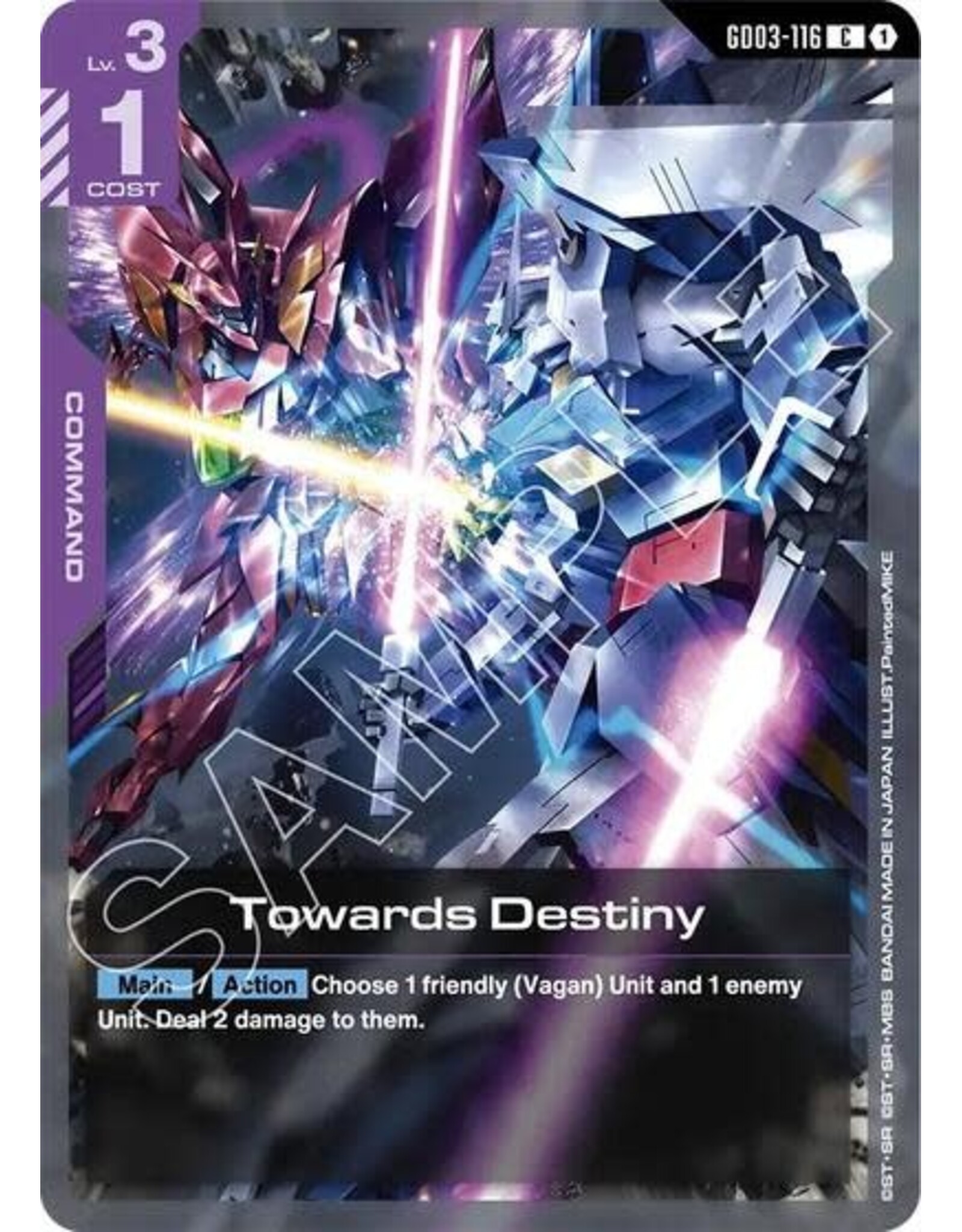 Towards Destiny - GD03-116 (Normal, Common)