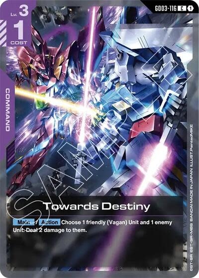 Towards Destiny - GD03-116 (Normal, Common)