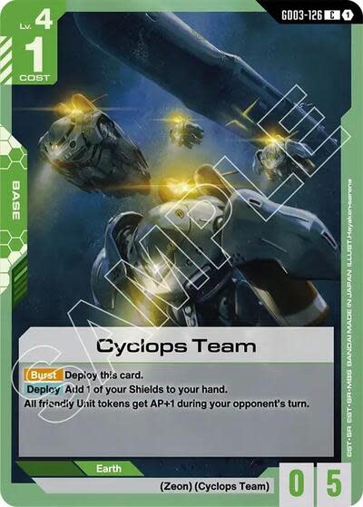 Cyclops Team - GD03-126 (Normal, Common)