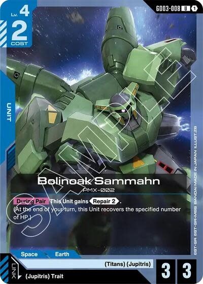 Bolinoak Sammahn - GD03-008 (Normal, Uncommon)