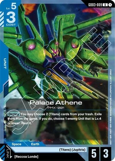 Palace Athene - GD03-009 (Normal, Uncommon)