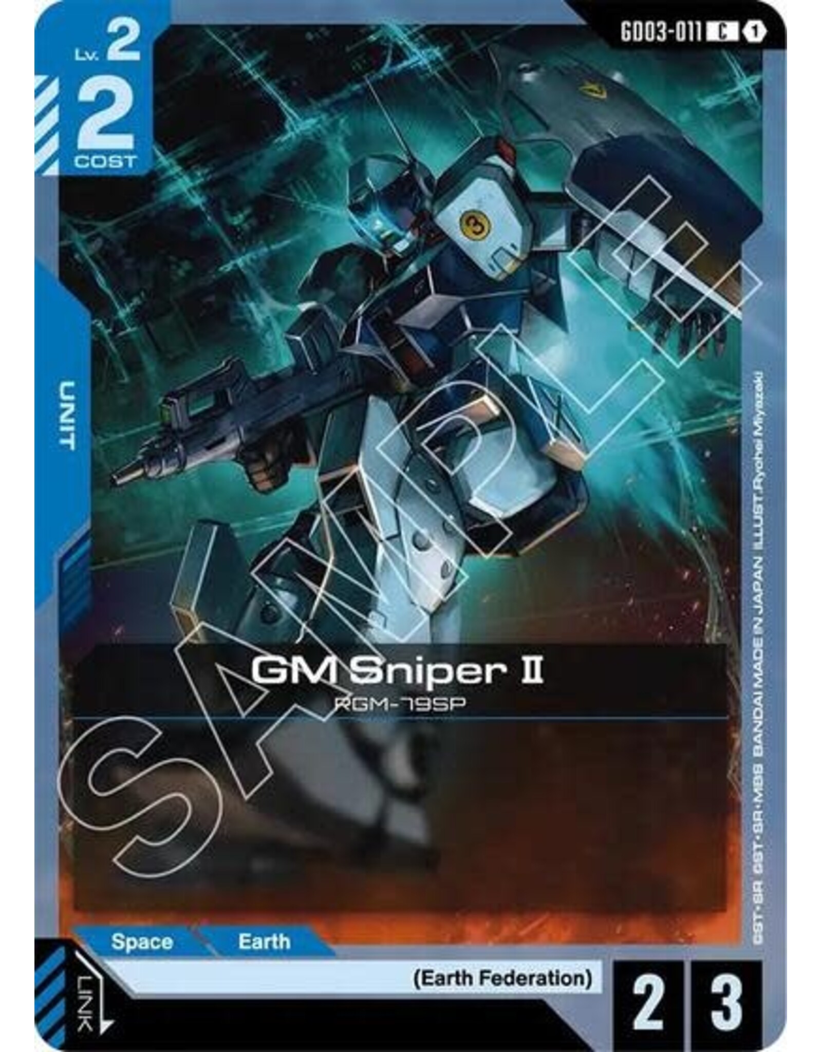 GM Sniper II - GD03-011 (Normal, Common)