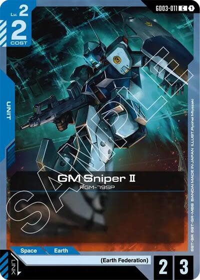 GM Sniper II - GD03-011 (Normal, Common)