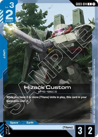 Hizack Custom - GD03-014 (Normal, Common)