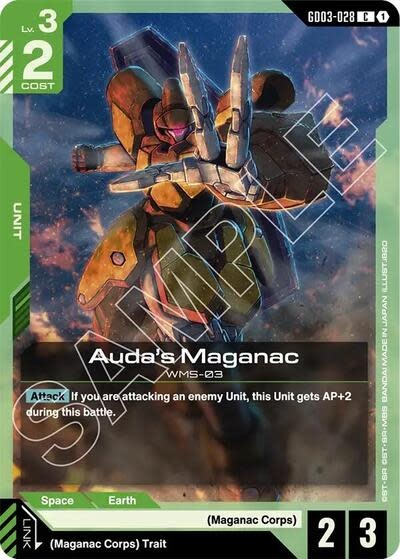 Auda's Maganac - GD03-028 (Normal, Common)