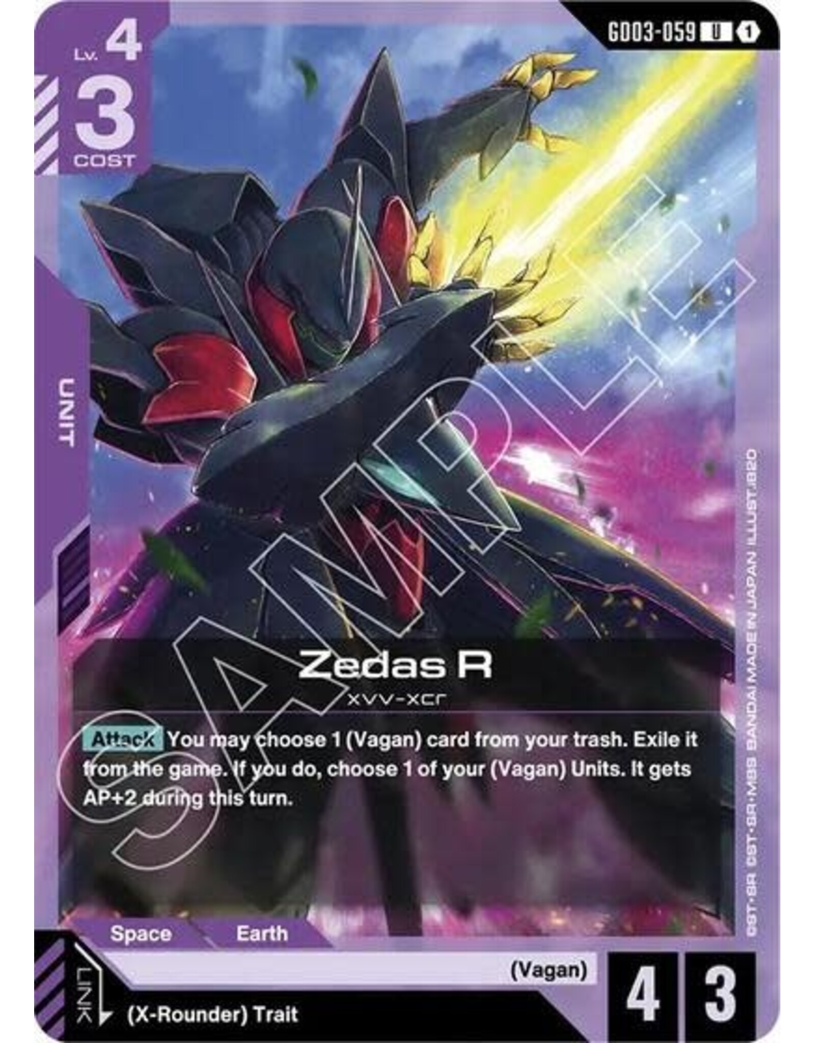 Zedas R - GD03-059 (Normal, Uncommon)