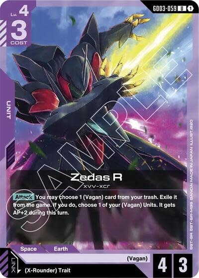 Zedas R - GD03-059 (Normal, Uncommon)