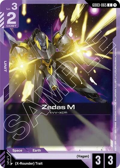 Zedas M - GD03-065 (Normal, Common)