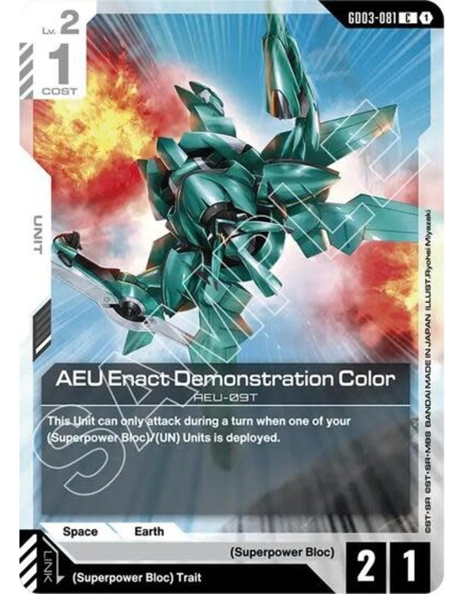 AEU Enact Demonstration Color - GD03-081 (Normal, Common)
