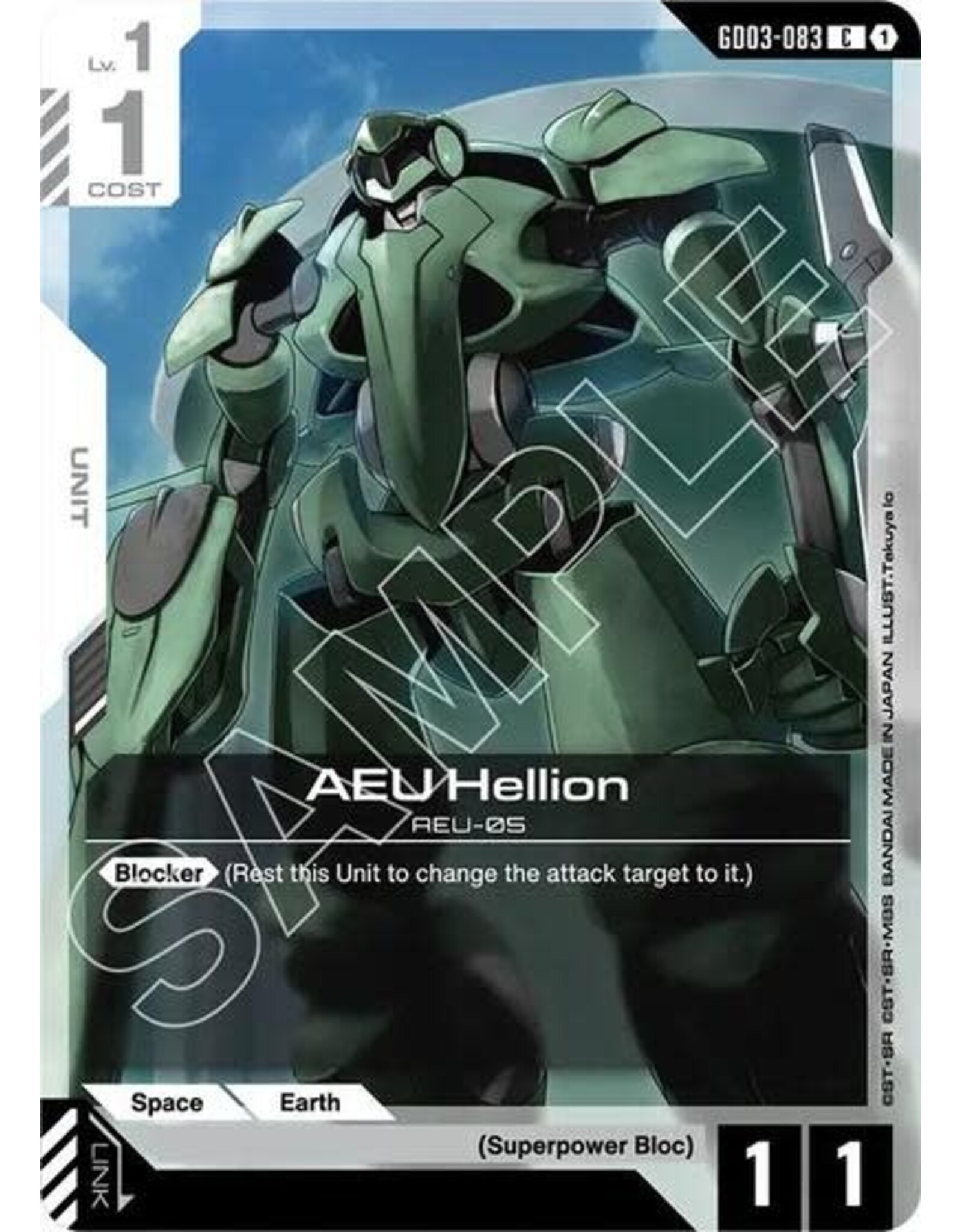 AEU Hellion - GD03-083 (Normal, Common)